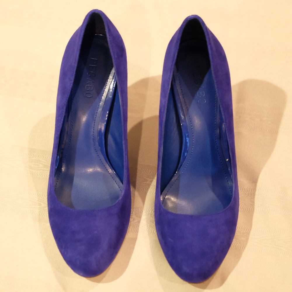 Pegabo Royal Blue Heels